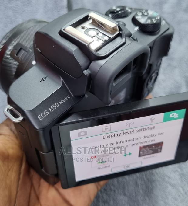 Canon EOS M50 Mark II Mirrorless Camera With 15-45mm Lens - thumbnail 2