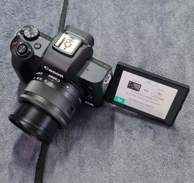 Canon EOS M50 Mark II Mirrorless Camera With 15-45mm Lens - thumbnail 5