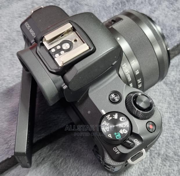 Canon EOS M50 Mark II Mirrorless Camera With 15-45mm Lens - thumbnail 7