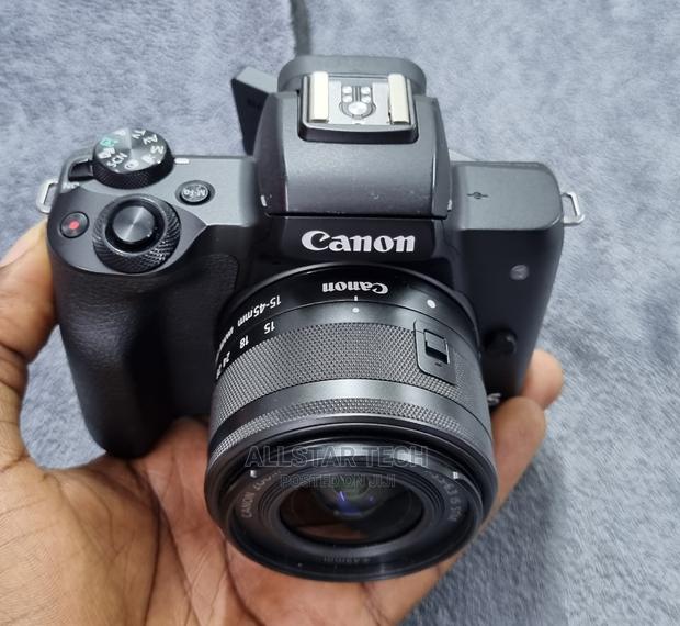 Canon EOS M50 Mark II Mirrorless Camera With 15-45mm Lens - thumbnail 8