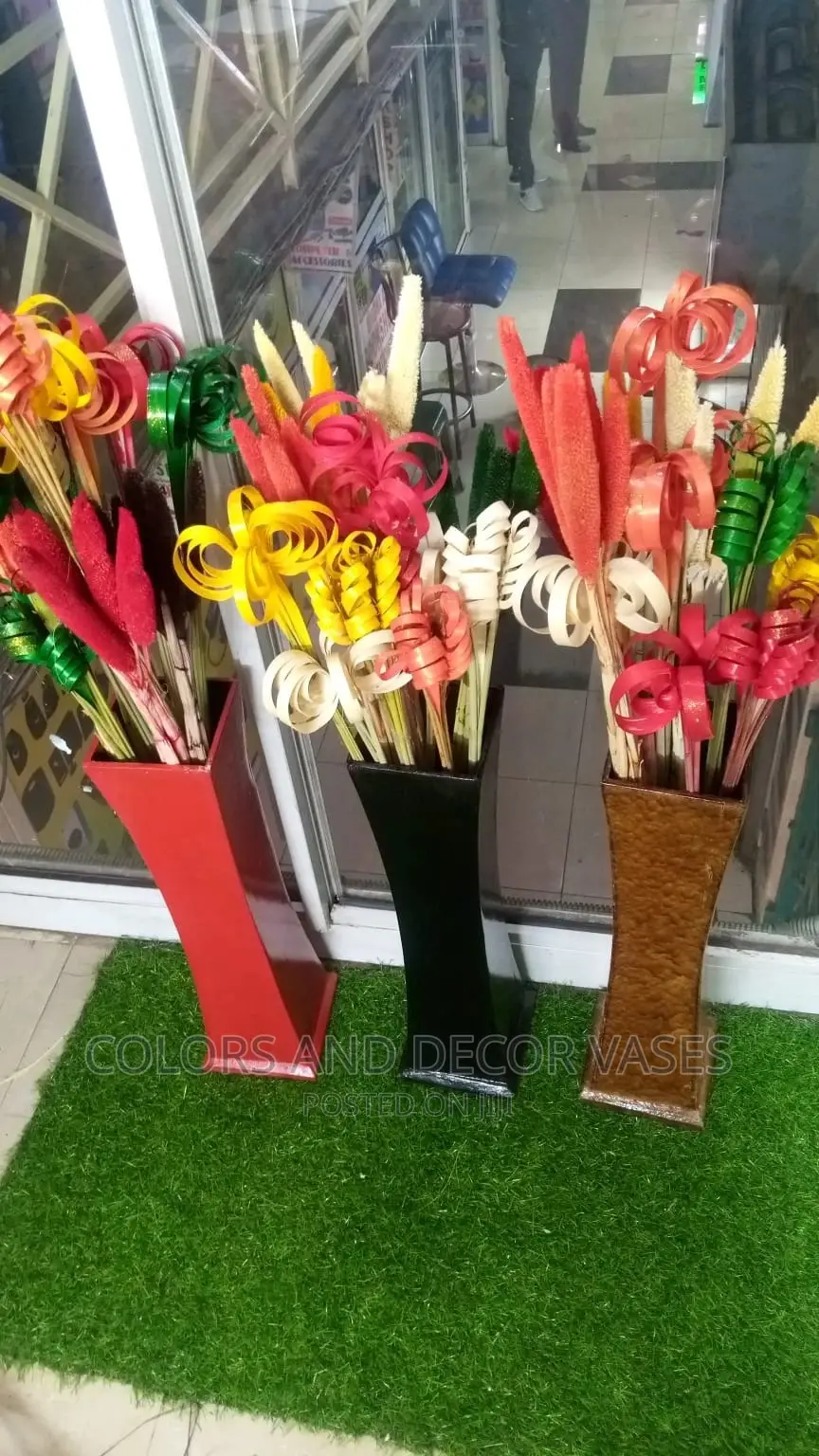 Wooden Vases