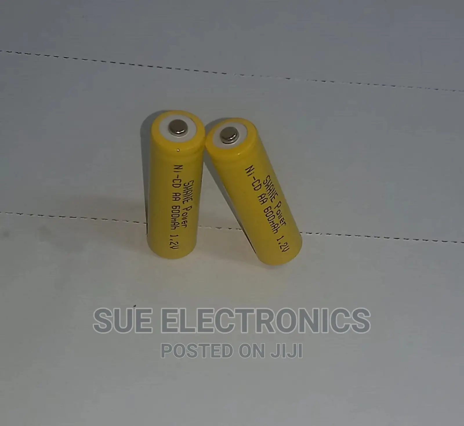 Button Top Aa 600mah 1.2v Ni-Cd Rechargeable Battery