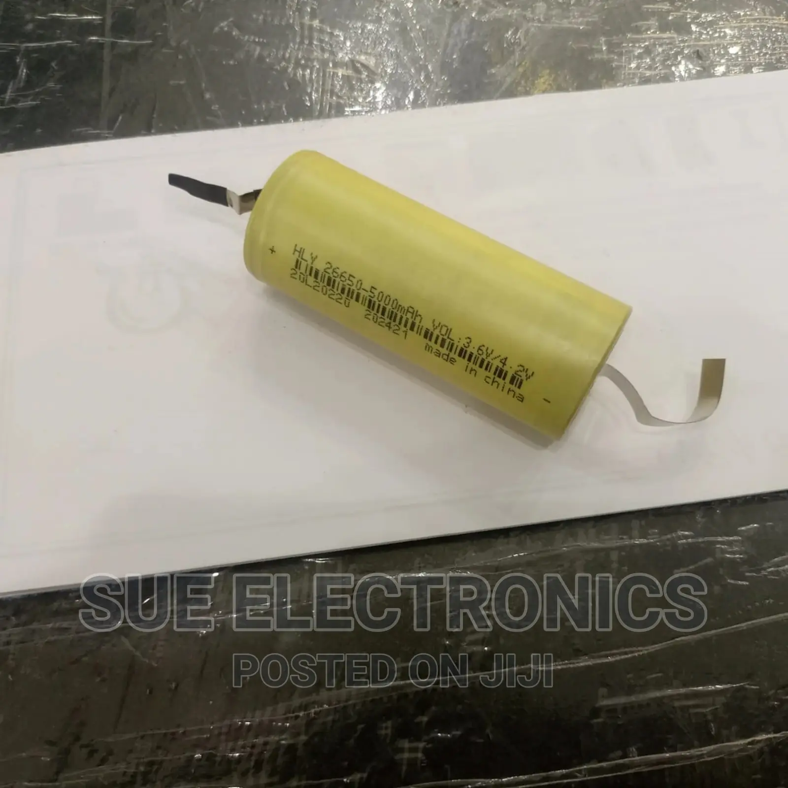 26650 Battery Cell Lithium Ion 5000mah 3.6V High Rate Batte