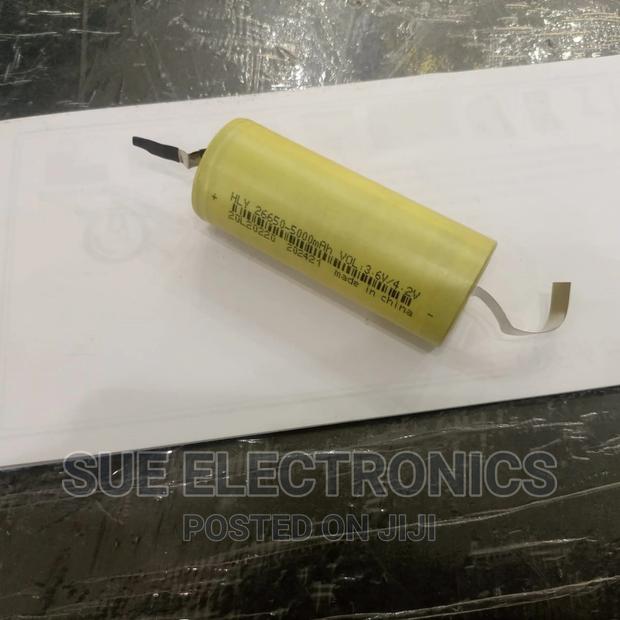 26650 Battery Cell Lithium Ion 5000mah 3.6V High Rate Batte