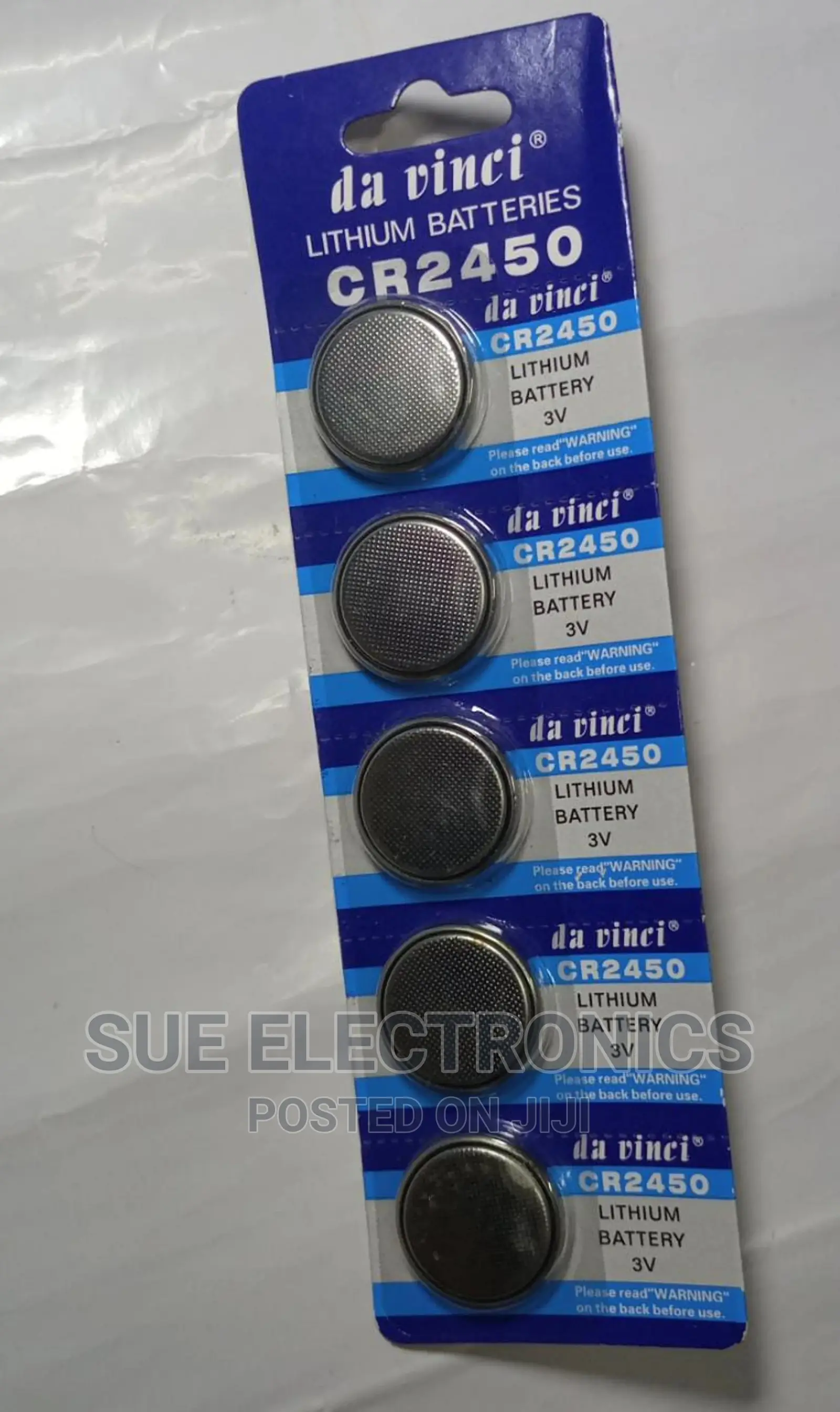 Lithium 2450 (Cr 2450) Battery