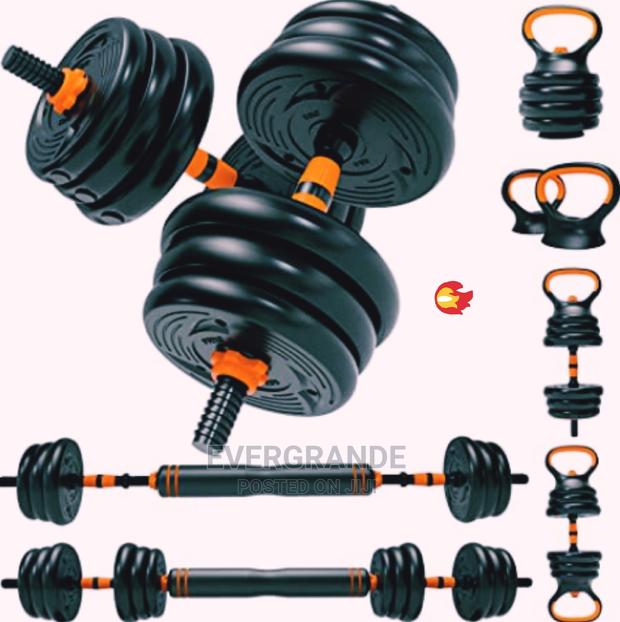 6 in 1 40 Kg Kettlebell Dumbbell Available - main view