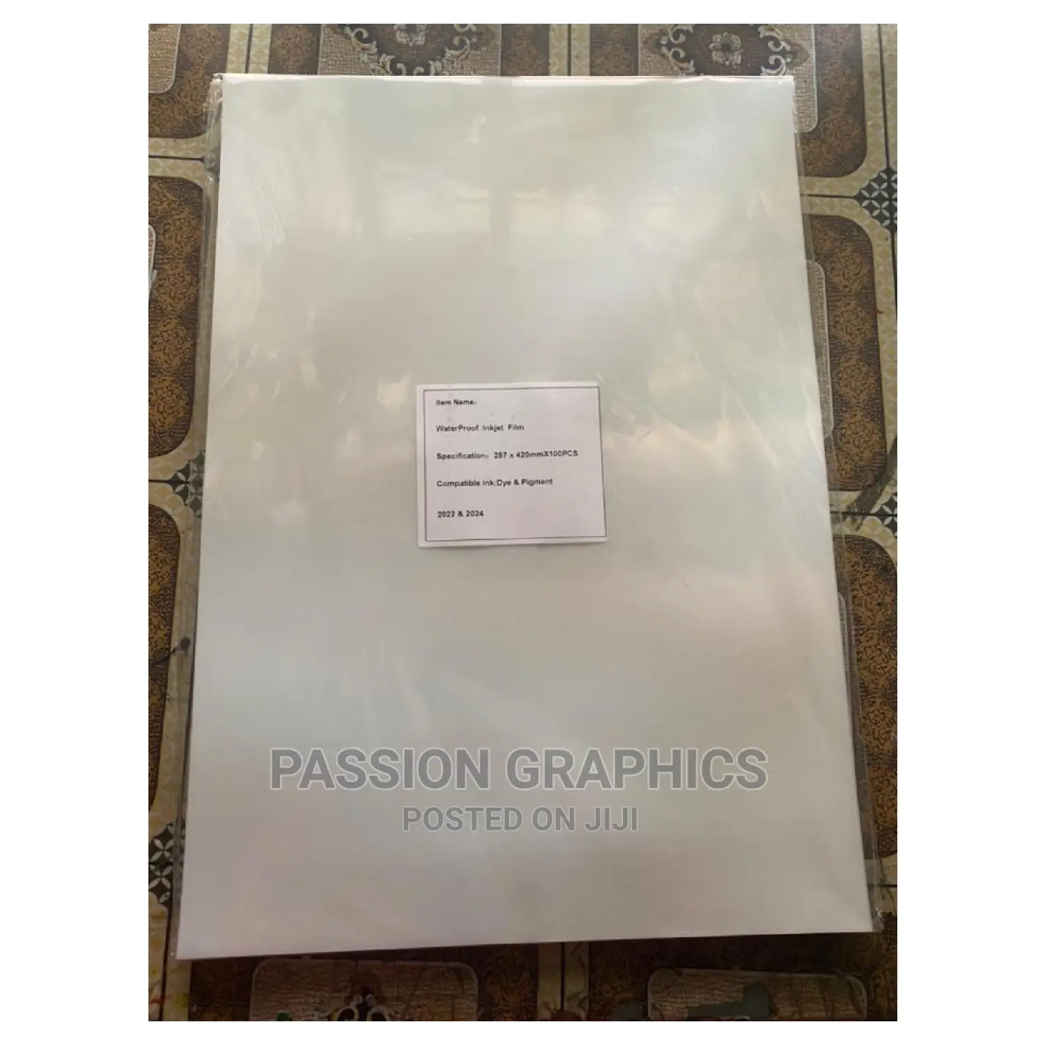 Inkjet Printing Films (For Epson)