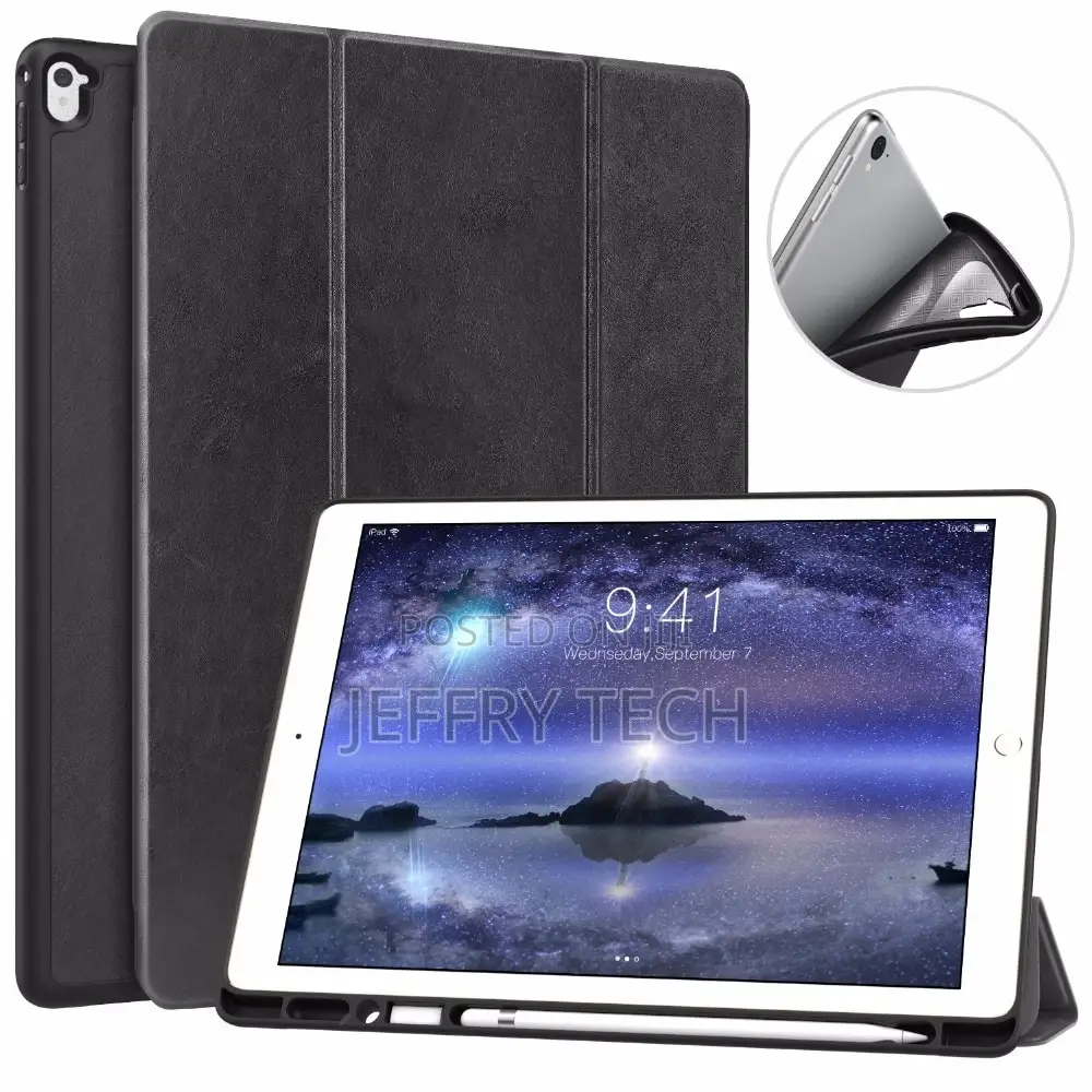 Case for iPad Pro 12.9 2017/2015 With Apple Pencil Holder -