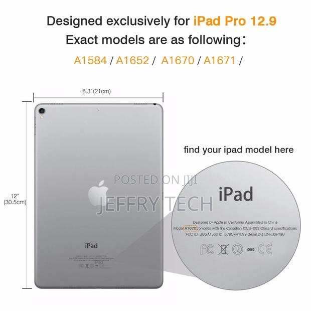 Case for iPad Pro 12.9 2017/2015 With Apple Pencil Holder - - thumbnail 2