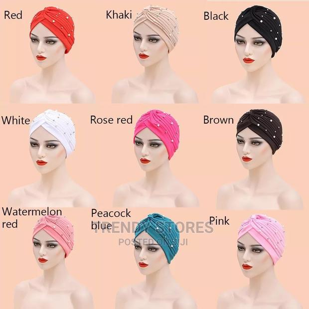 Elastic Fashion Turban Hats - thumbnail 4
