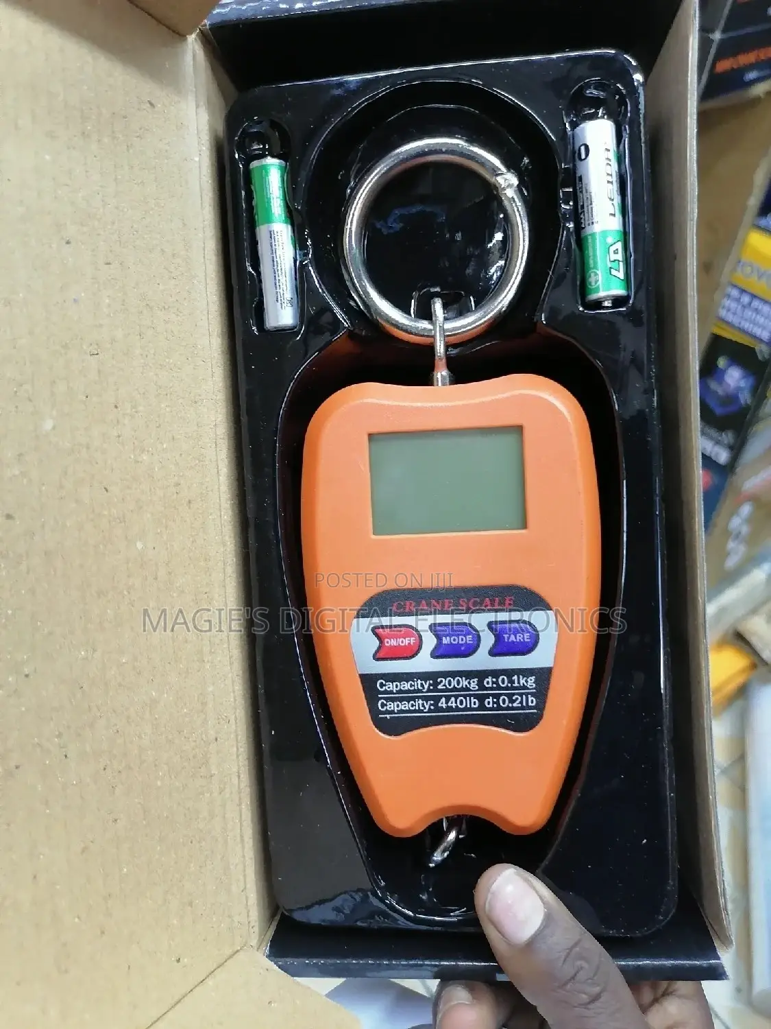 Craine for Weighing
