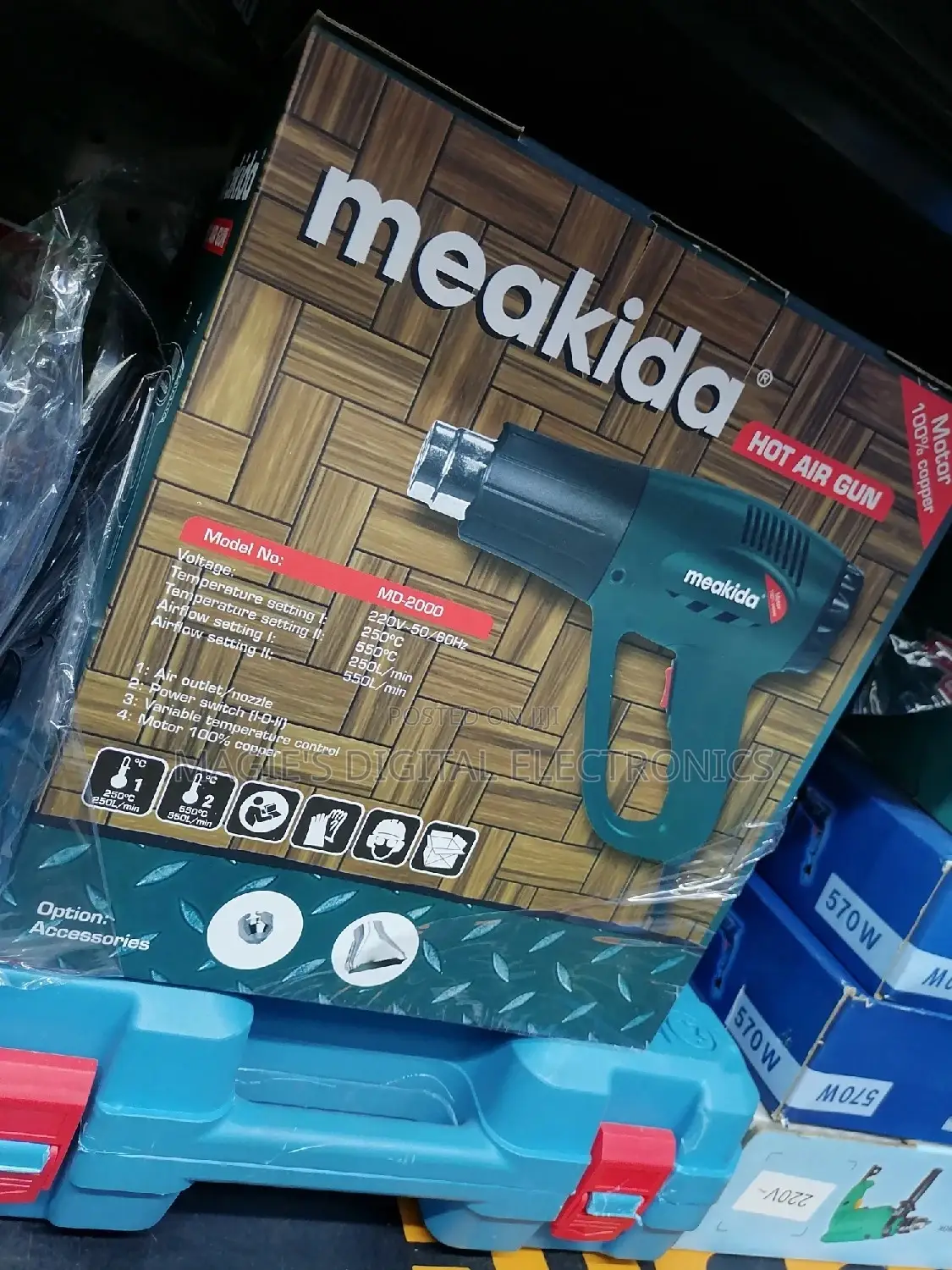 2000watt Meakida Heat Gun Available