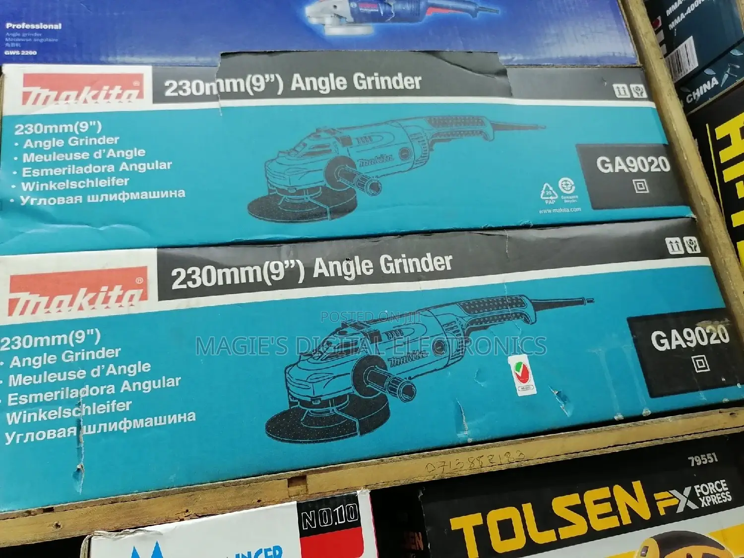 Makita Electric Angle Grinder