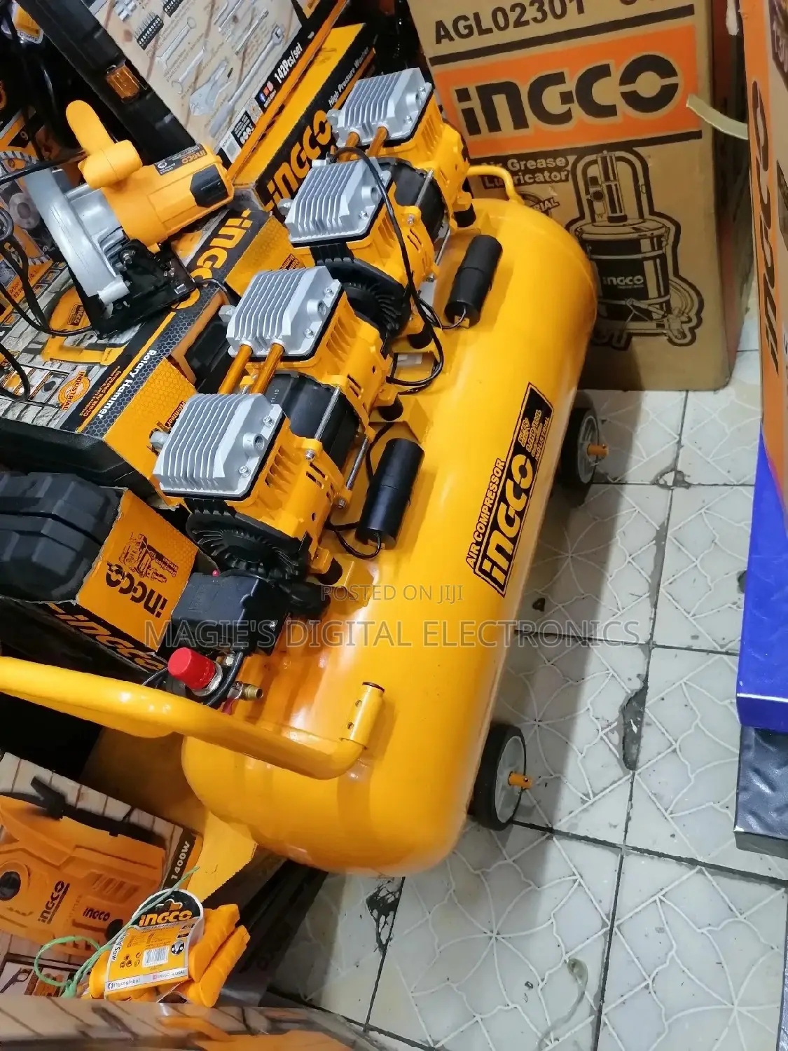 100litrs Compresser Ingco Machine