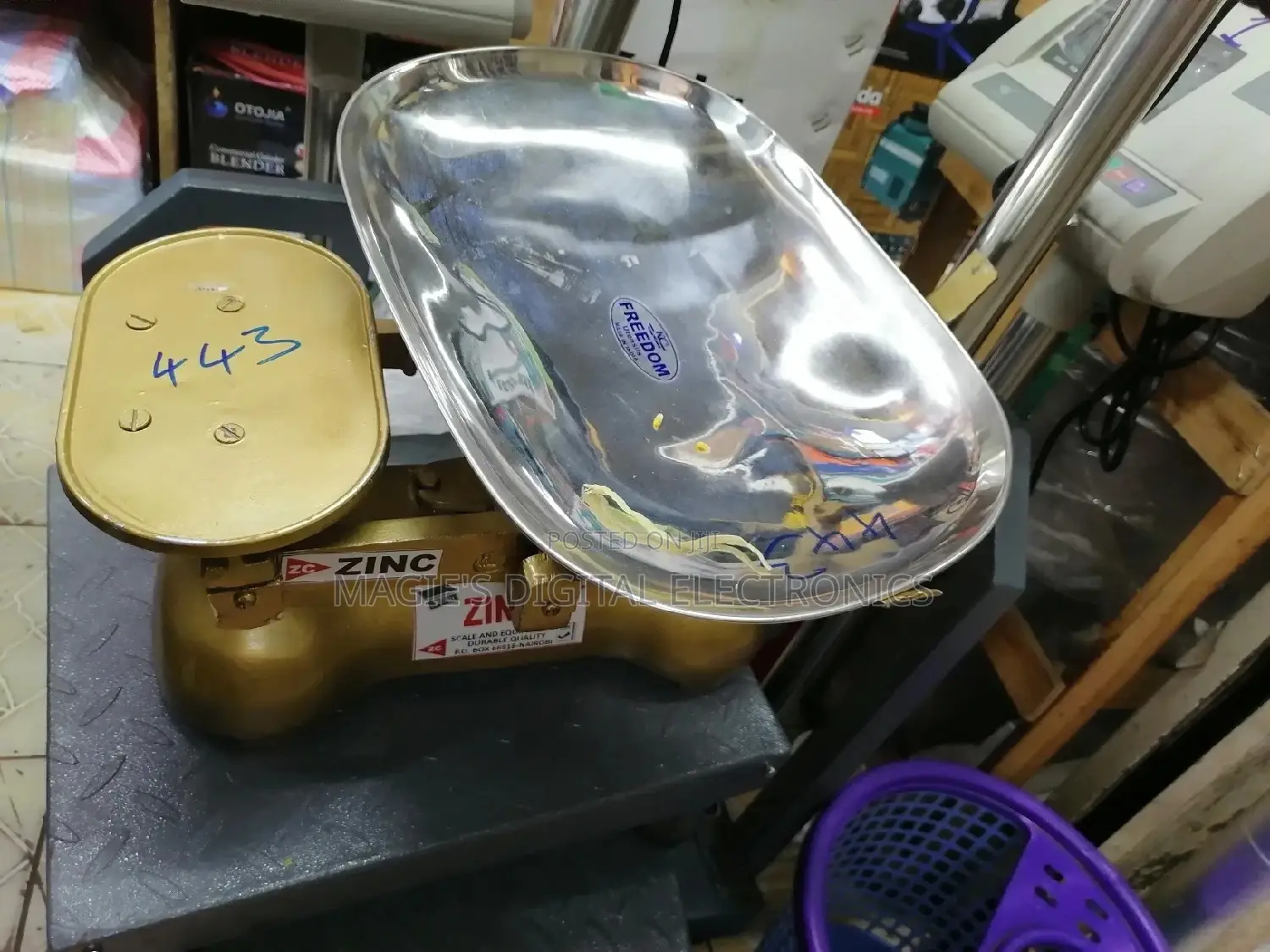 Zinc Scale (Analogue Scale)