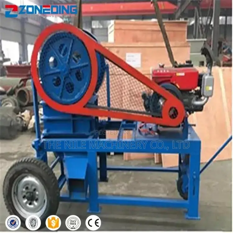 Portable Mini Diesel Jaw Crusher Price for Sale