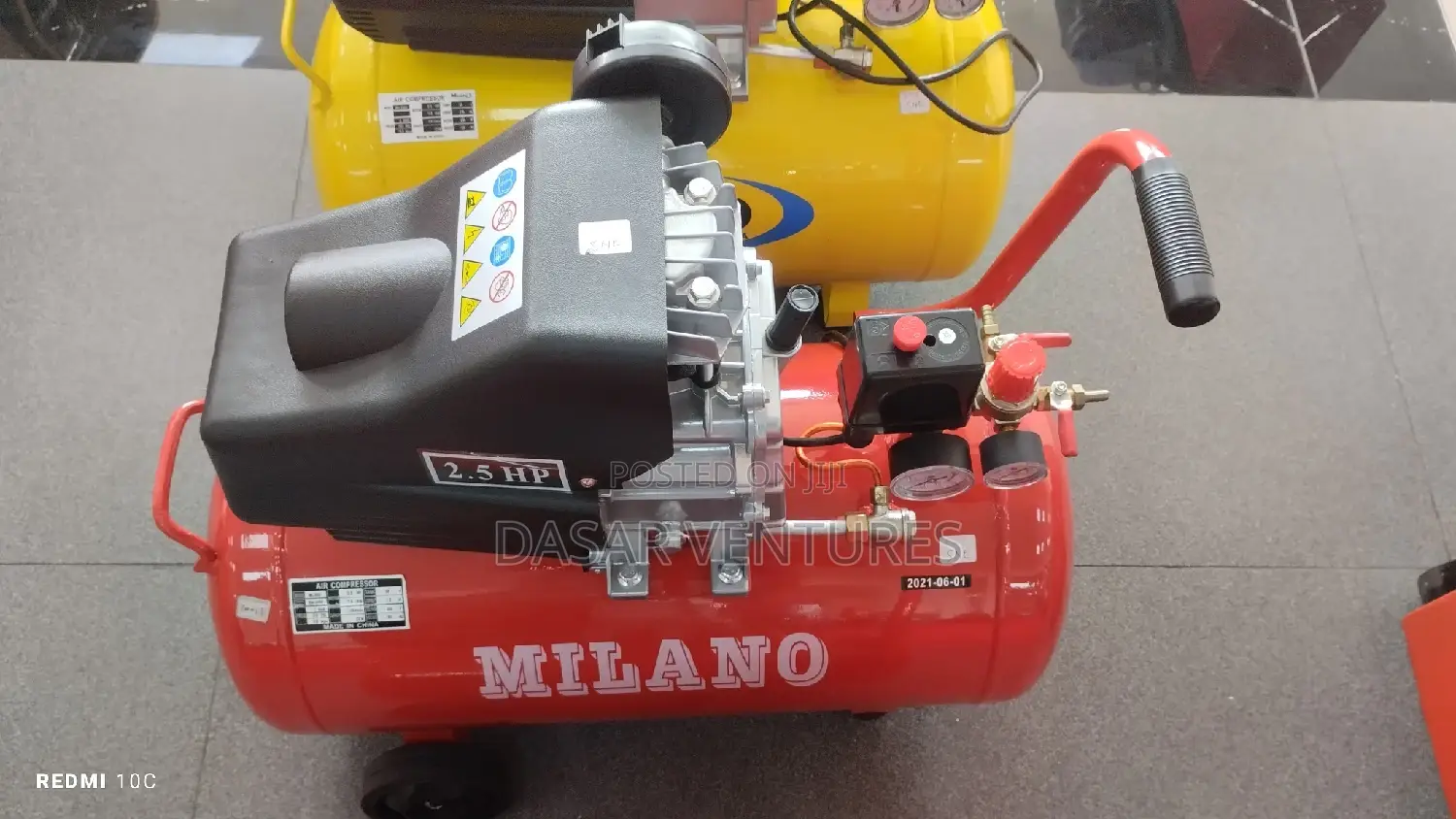 Air Compressor 50l Milano