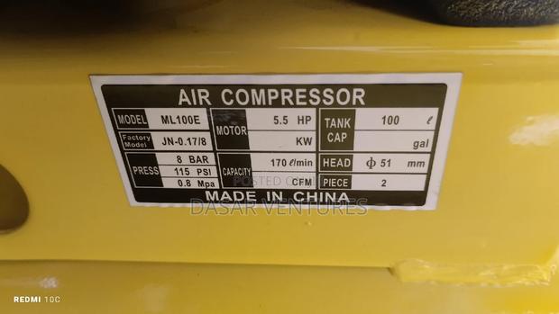 Milano Air Compressor 100l Petrol - thumbnail 2