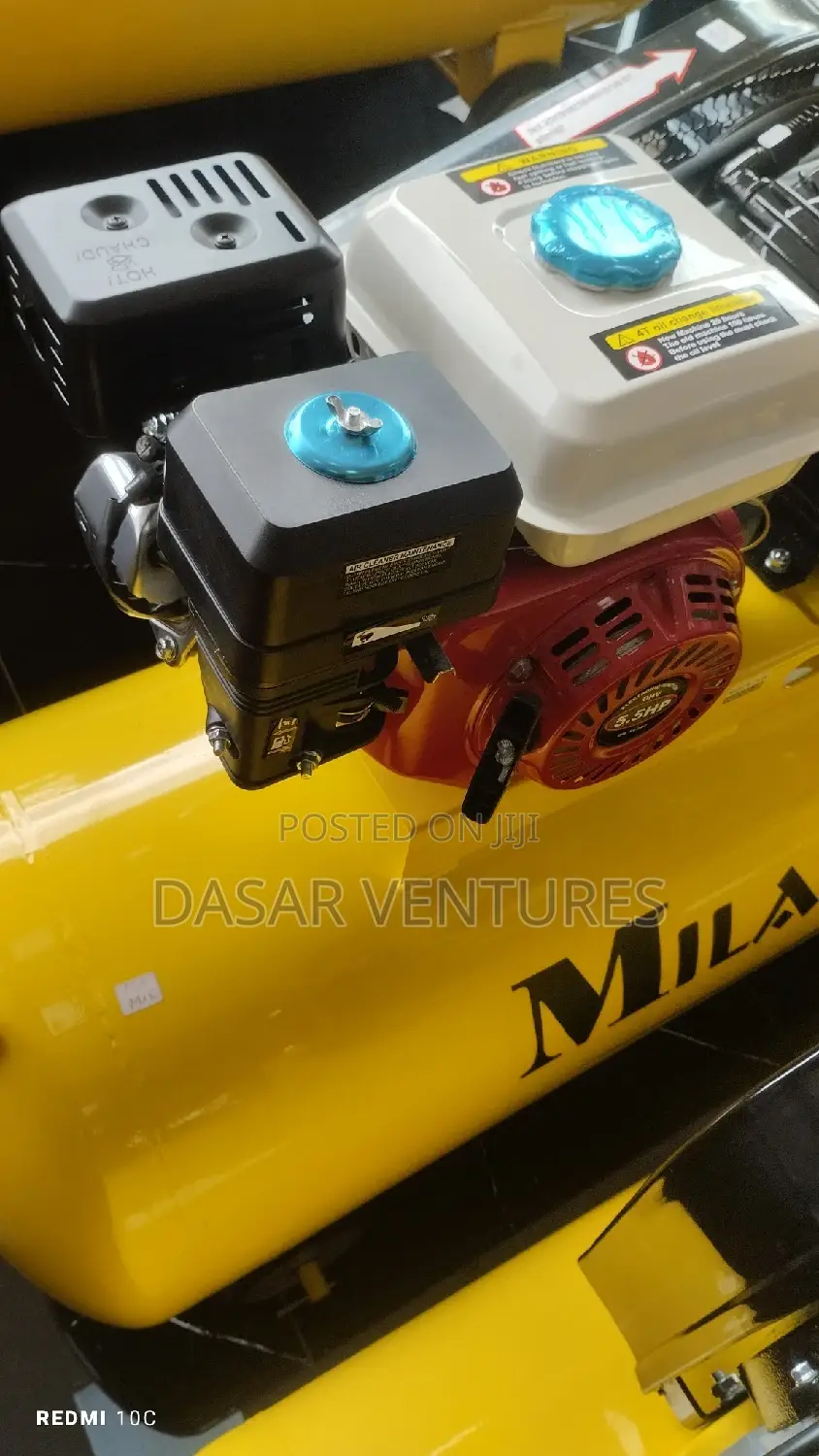 Air Compressor -Milano 200l Petrol Driven