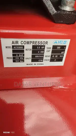 Air Compressor 300l Three Phase