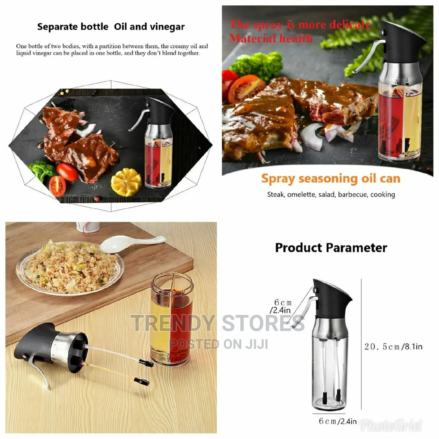 2 in 1 Oil Vinegar Bottle