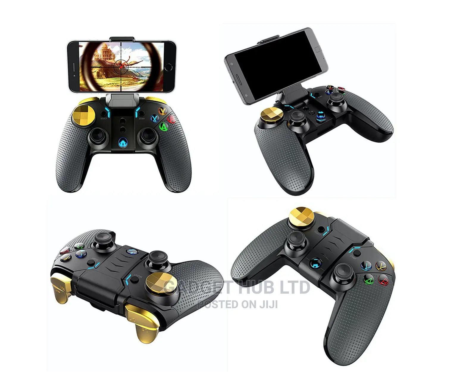 Wireless Gamepad With Bluetooth And 2.4ghz Game Pad
