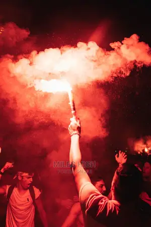 Smoke Bombs Night Time