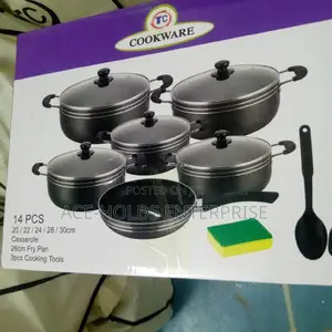 TC Non-Stick Cookware 14 Pieces