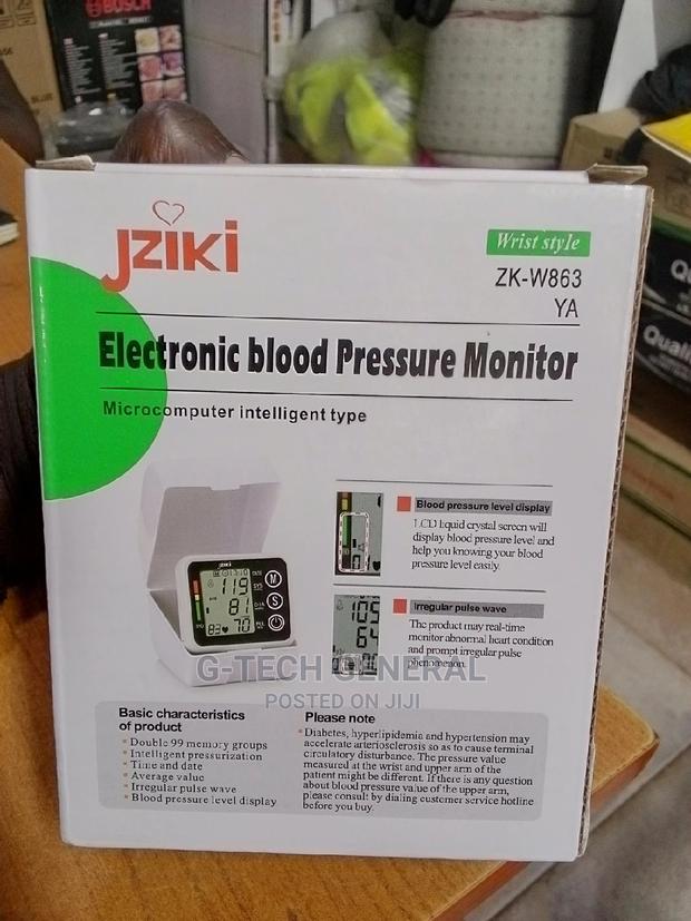 Generic Jziki Wrist Blood Pressure Machine - thumbnail 2