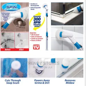 Multifunction Electric Cleaning Turbo Scrub Brush