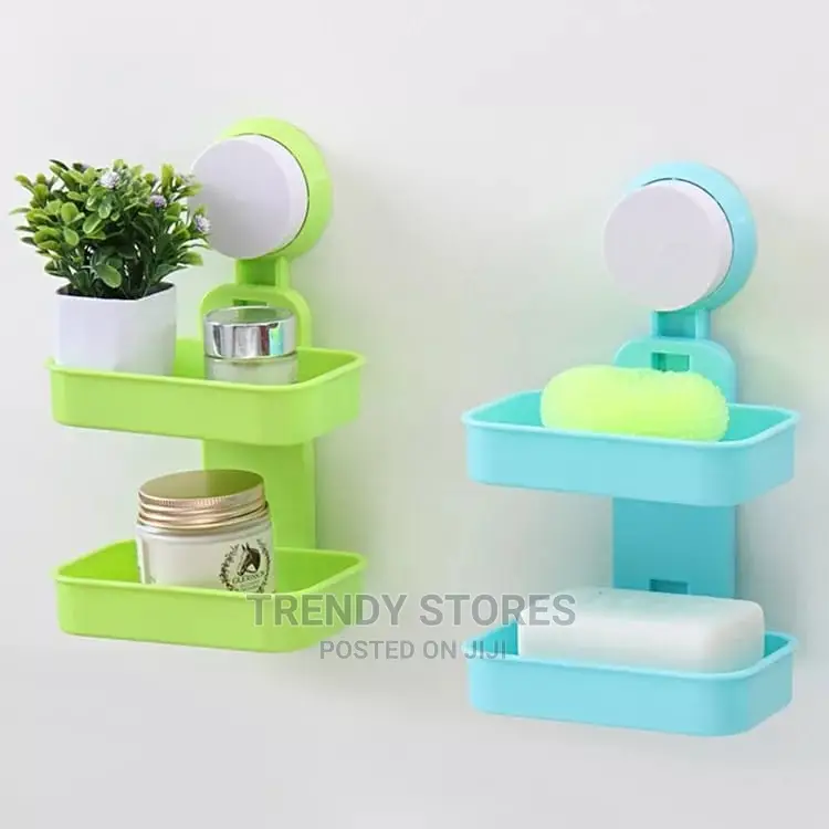 Sunction Double Soap Holder