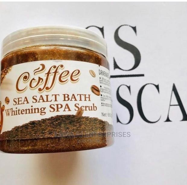 Coffee Sea Salt Scrub - 680g - thumbnail 3
