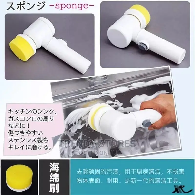 5 in 1 Rechargeable Electric Cleaning Brush