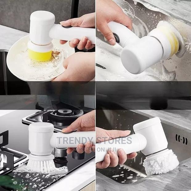 5 in 1 Rechargeable Electric Cleaning Brush - main view
