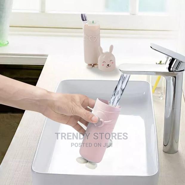 Rabbit Themed Kids Toothbrush Holders - thumbnail 3