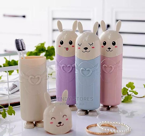 Rabbit Themed Kids Toothbrush Holders