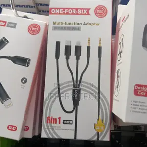 3.5mm Aux Audio Cable to 3.5mm Aux Male + 3.5mm Aux Female