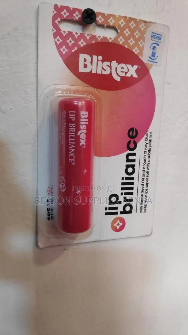 Blistex Lip Brilliance Lip Balm Moisturizer With SPF 15 Pink - main view