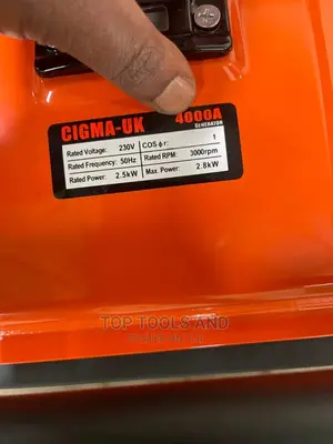 2.5kva Cigma Uk Generator