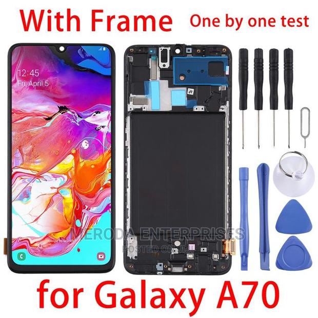 ORIGINAL A70 LCD for Galaxy A70 Screen , - thumbnail 3