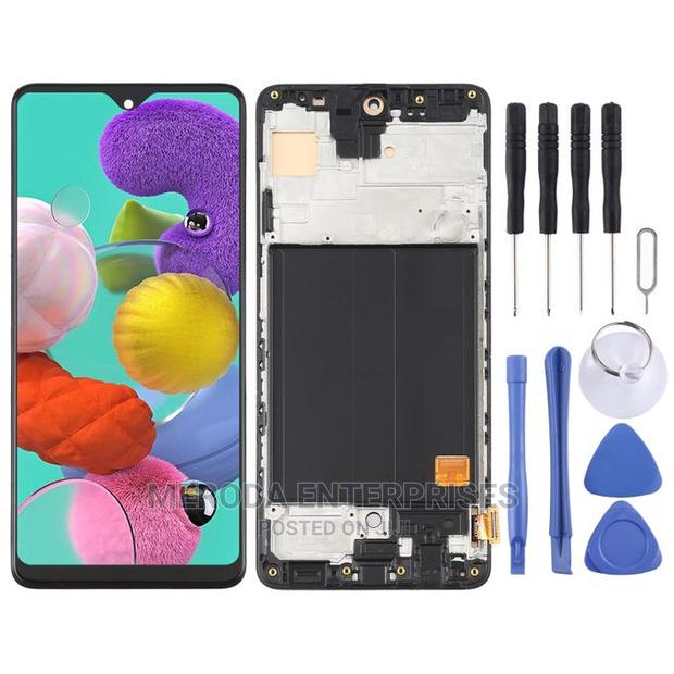 LCD Screen With Frame for Samsung Galaxy A51 SM-A515 - thumbnail 3