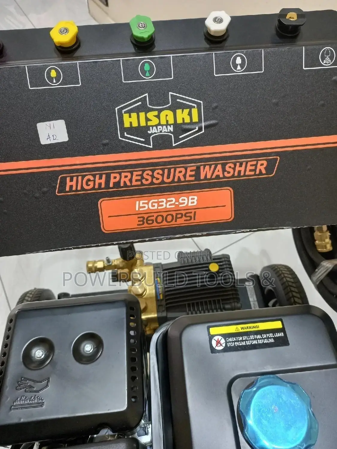 Hisaki Petrol Pressure Washer (15G32)