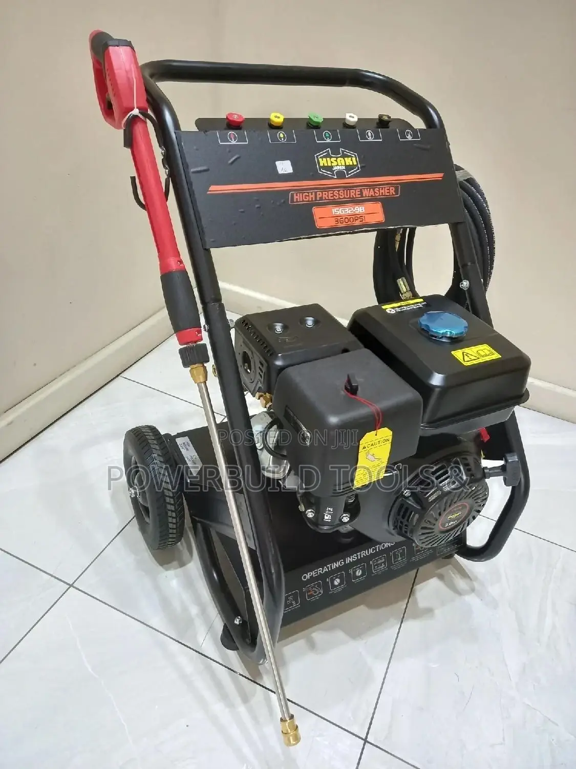 Hisaki Petrol Pressure Washer (15G32)