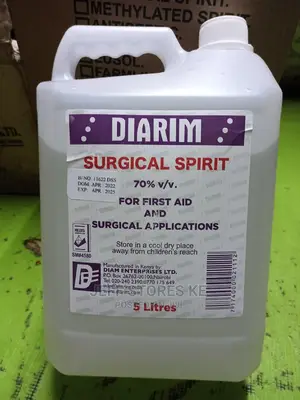 Clear 5litre Surgical Spirit