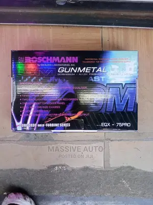 Gun Metal Boschman Car Equalizer