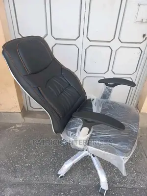 Executive Office Leather Covered Chair