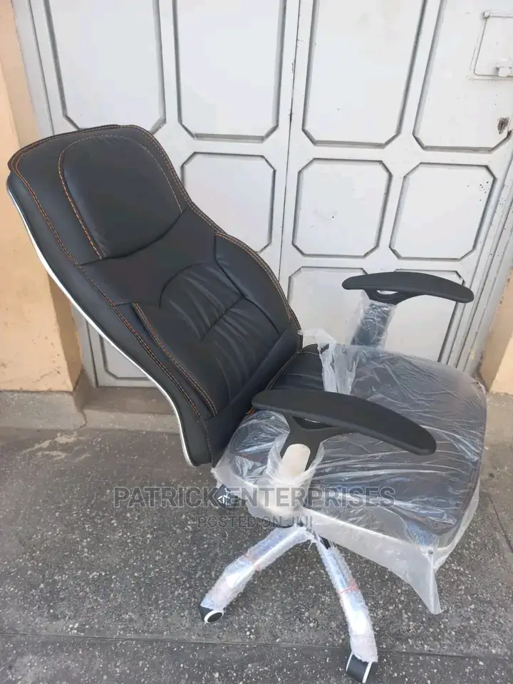 Executive Office Leather Covered Chair