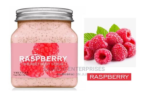 Raspberry Body Scrub - main view