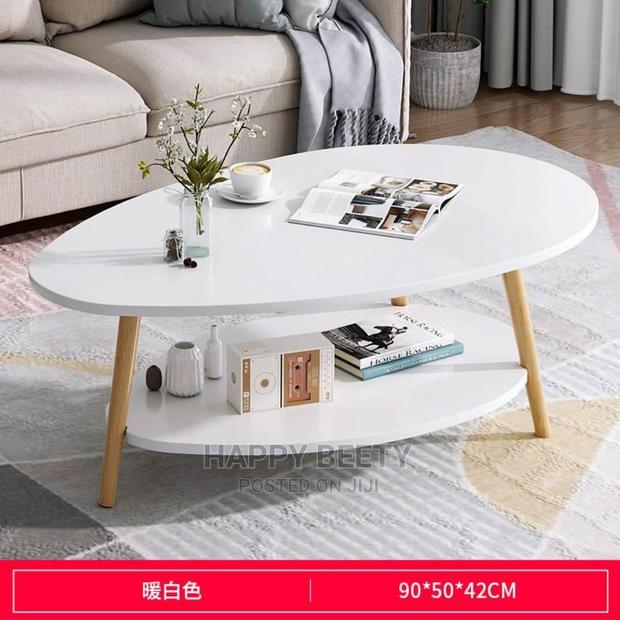 #Modern Luxury Double Coffee Table - main view