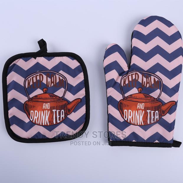 Cotton Oven Gloves 2 In 1